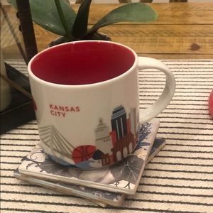 Starbucks You Are Here Kansas City collectors mug